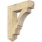 Ekena Millwork Balboa Arts & Crafts Rough Sawn Bracket, Douglas Fir, 6"W x 28"D x 32"H BKT06X28X32BOA03RDF - alternate 1